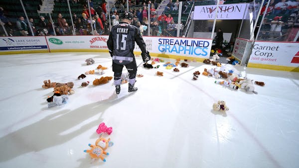 THUNDER FALTER LATE ON TEDDY BEAR TOSS NIGHT