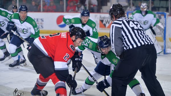 TURNOVERS HURT THUNDER IN 5-3 LOSS TO MAINE