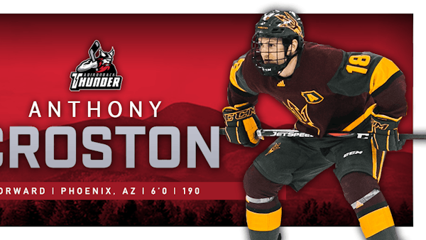 Arizona State's Anthony Croston Signs with Thunder