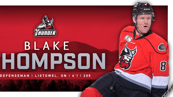 Defenseman Blake Thompson Returns to Adirondack