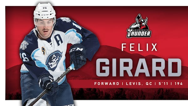 Veteran AHL Forward Felix Girard Joins Adirondack