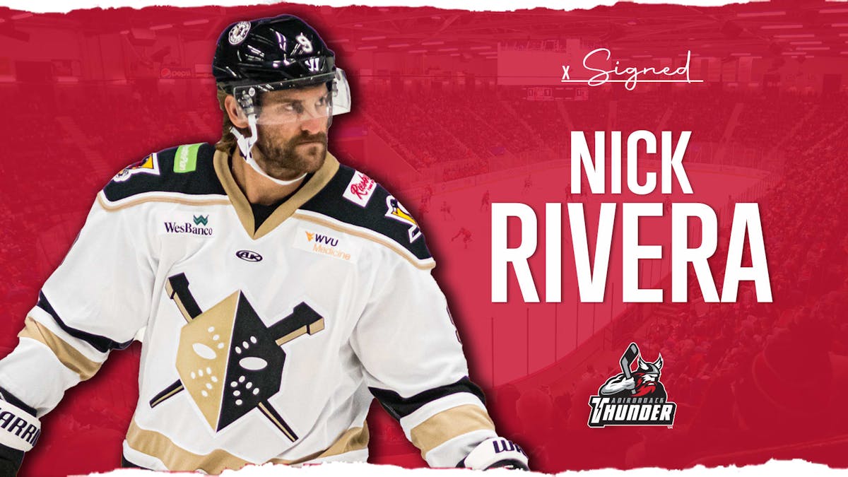 Adirondack Adds Forward Nick Rivera