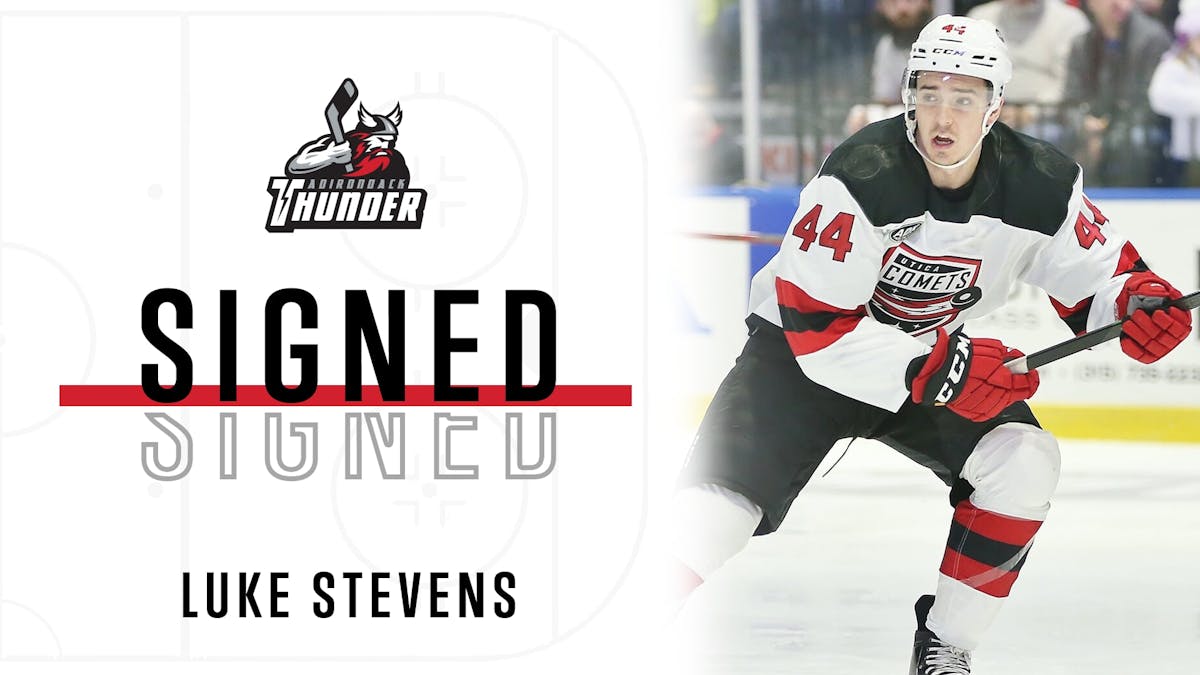 Thunder Sign Forward Luke Stevens