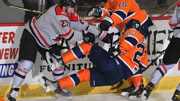 HARPER SCORES LONE GOAL IN 6-1 LOSS TO RAILERS