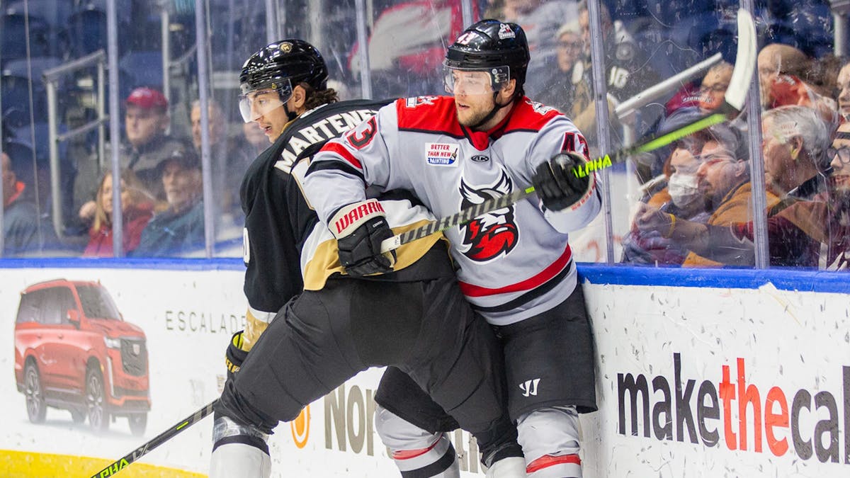 POULTER STOPS 37 IN 4-2 WIN OVER GROWLERS