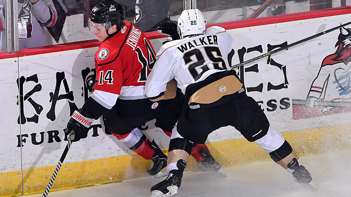 THUNDER TAKE GAME ONE OVER GROWLERS, 5-3