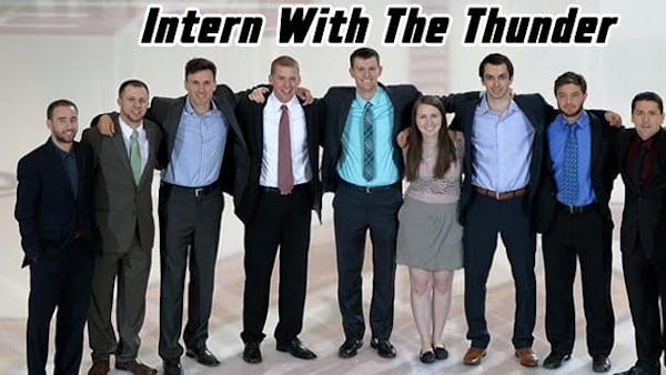 INTERN WITH THE THUNDER!