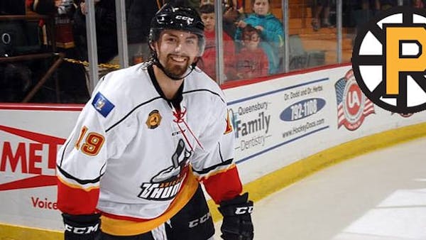 PROVIDENCE BRUINS SIGN BORDSON TO AHL CONTRACT