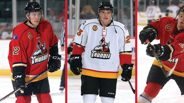 THREE RETURNED TO ADIRONDACK IN ADVANCE OF KELLY CUP PLAYOFFS