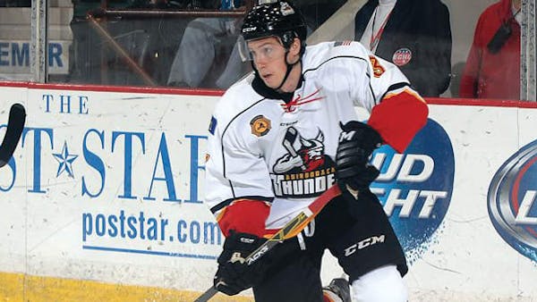 THUNDER SIGN DEFENSEMAN AND CLIFTON PARK NATIVE PATCH ALBER