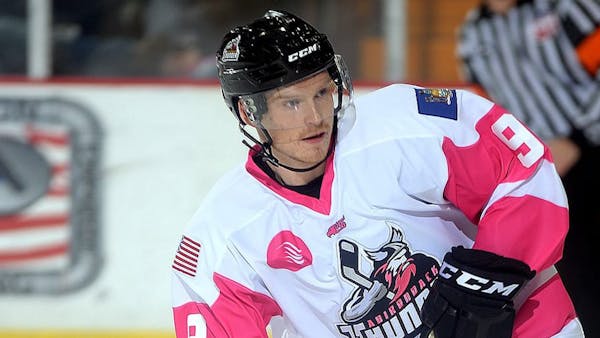 THUNDER RE-SIGN FORWARD GREG WOLFE