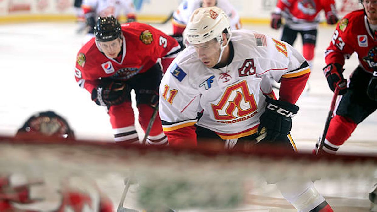 FLAMES vs. ICEHOGS