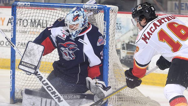 MACARTHURS HAT TRICK POWERS THUNDER PAST JACKALS