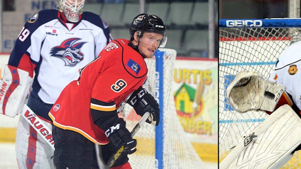 TWO THUNDER PLAYERS SIGN AHL PTOS