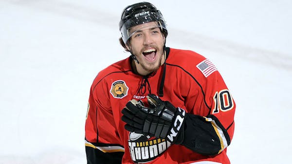 RYAN LOMBERG SIGNS NHL CONTRACT WITH CALGARY FLAMES