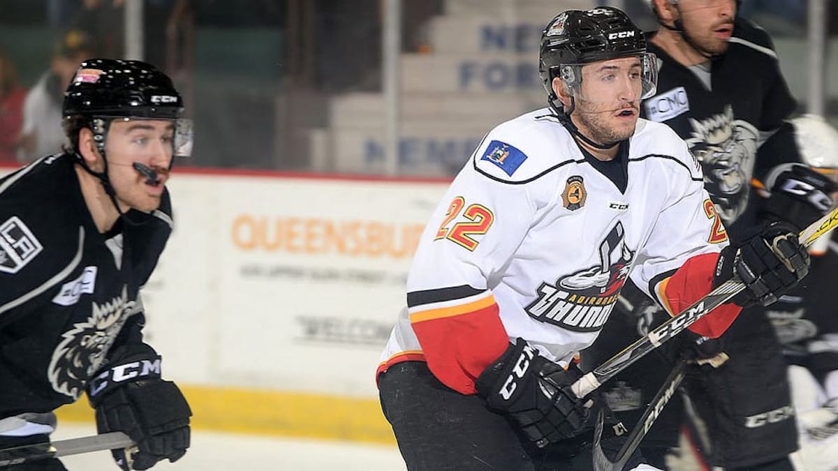 THUNDER INK LEADING GOAL-SCORER BRIAN WARD