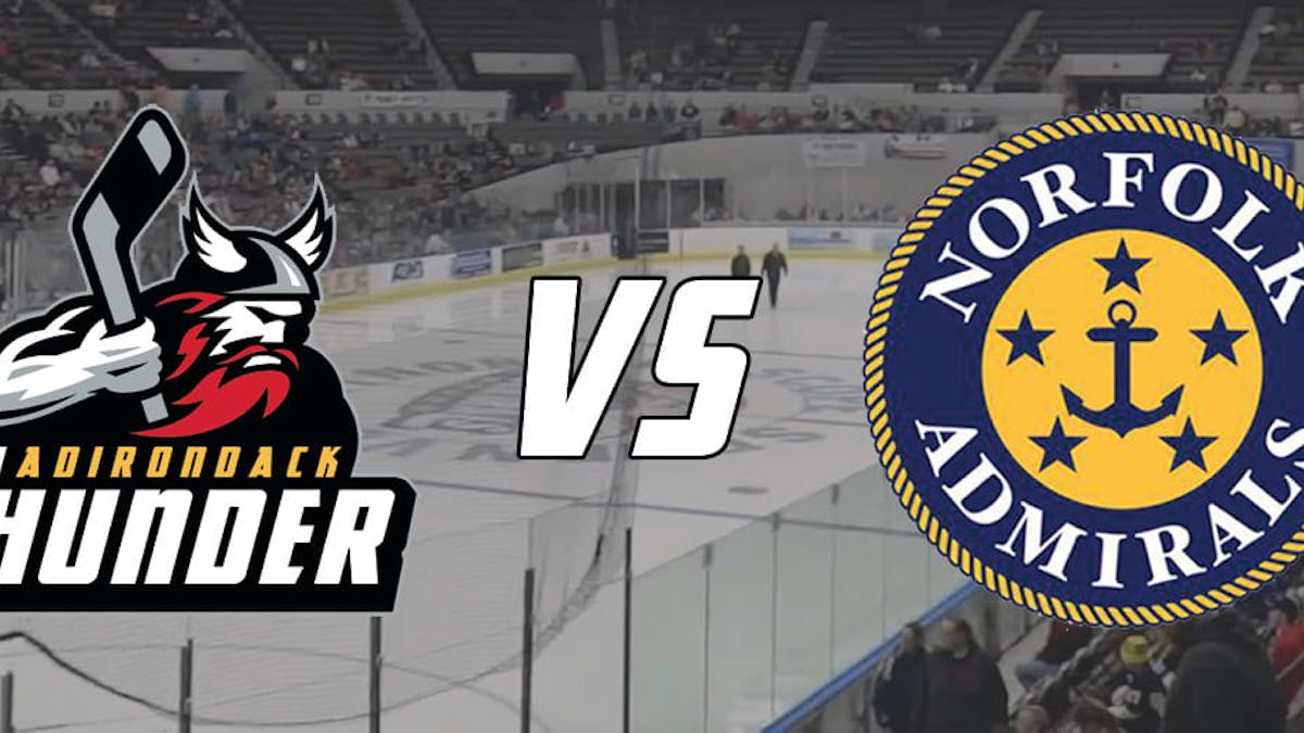 THUNDER REBOUND WITH 4-2 VICTORY OVER ADMIRALS