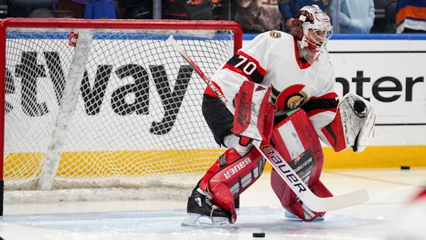 AMERICANS MANDOLESE MAKES HIS NHL DEBUT, LEADS SENATORS OVER ISLANDERS