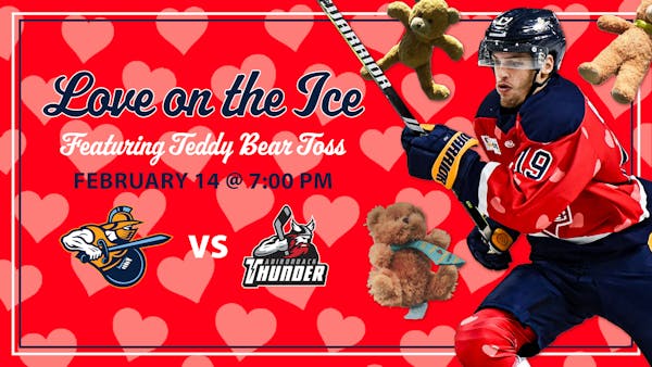 Love on the Ice ft. Teddy Bear Toss