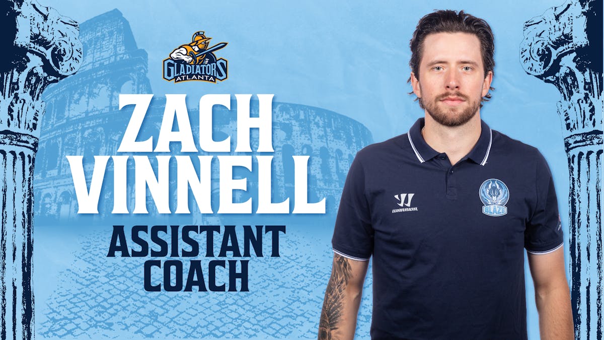 Zach Vinnell Joins Gladiators Coaching Staff as Assistant Coach