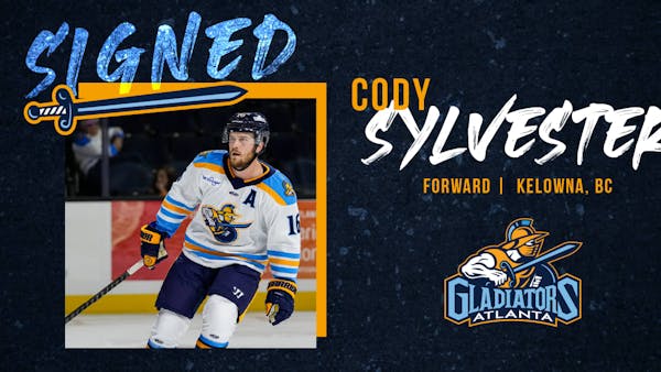 Gladiators, Cody Sylvester Agree To Terms For 2023-24 Season