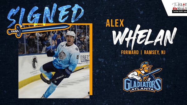 GLADIATORS ADD ALEX WHELAN