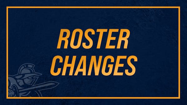 Gladiators Announce Training Camp Roster Changes