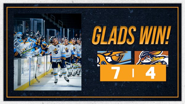 RECAP: Gladiators Down Greenville to Remain Undefeated