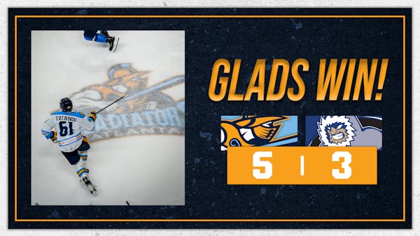 RECAP: Glads Defeat Jacksonville, 5-3
