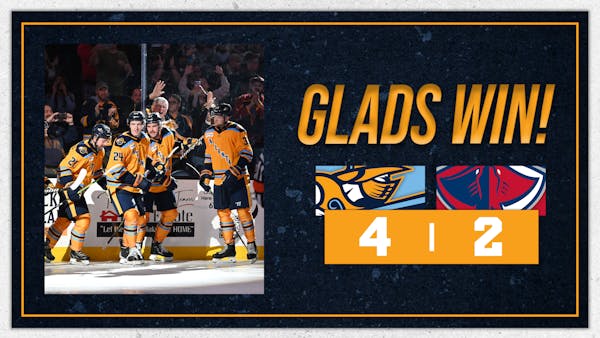 RECAP: Matier's Magic Leads Glads to 4-2 Win