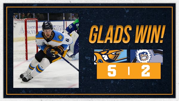 RECAP: Gladiators melt Icemen, move to 8-0