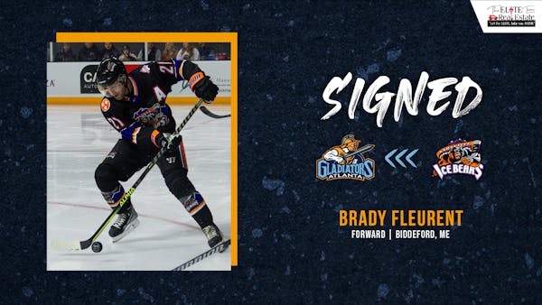 Gladiators Sign Brady Fleurent