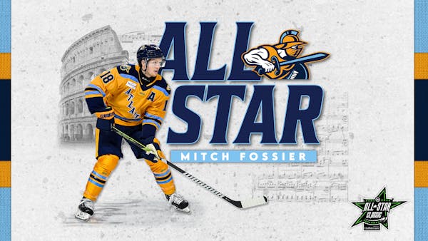 Mitch Fossier Named to 2024 ECHL All-Star Classic
