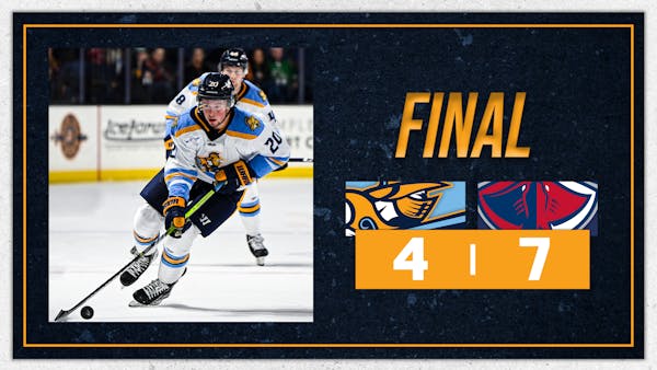 RECAP: Glads Comeback Falls Short, Lose 7-4
