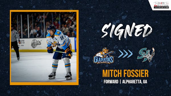 Mitch Fossier Inks PTO with AHL's Barracuda