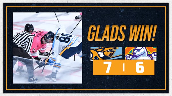 RECAP: Gladiators win shootout thriller in Orlando