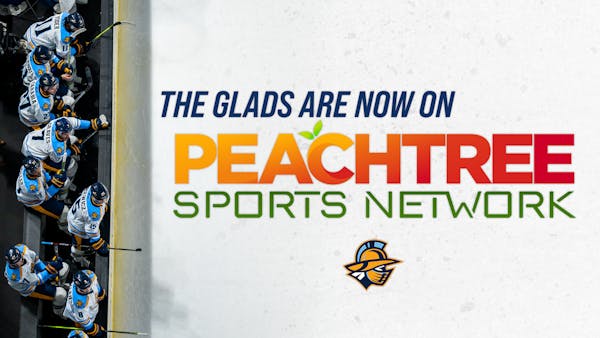 Ten Gladiator games to be broadcasted live on the Peachtree Sports Network