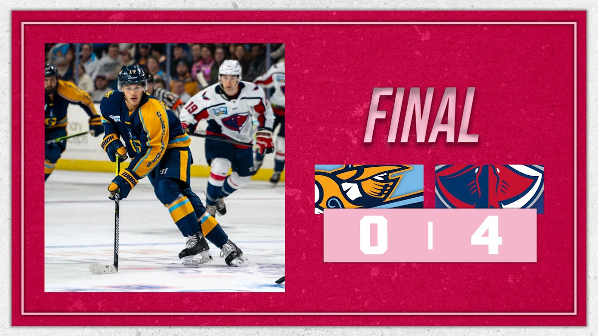 RECAP: Gladiators shutout by Stingrays