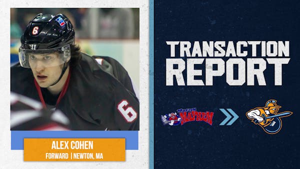 Atlanta Signs Forward Alex Cohen to an ECHL Deal