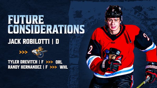 Gladiators Acquire Defenseman Jack Robilotti as Futures Trades are Completed with Orlando, Wheeling, & Bloomington