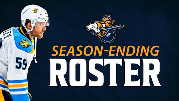 Gladiators Announce 2024-25 Season Ending Roster