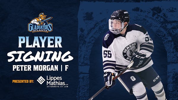 Peter Morgan Inks Deal with Gladiators for 2025-26 Season