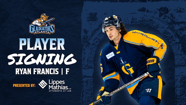 Ryan Francis Returns to Atlanta for the 2025-26 Season