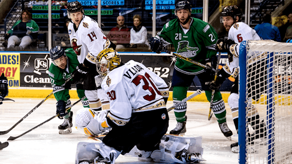 Vladar Makes Career High 39 Saves in Atlanta Loss