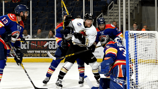 Gladiators Ice Admirals with 5-4 OT Win