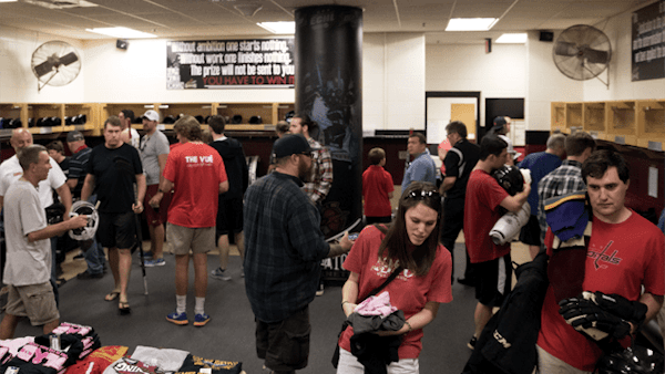 Glads Held Equipment Sale Monday