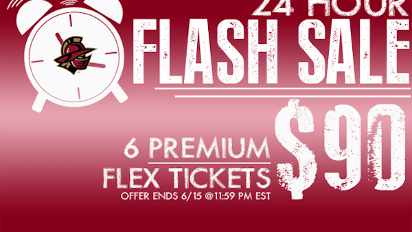 Gladiators Offer Special 24 Hour Only Deal