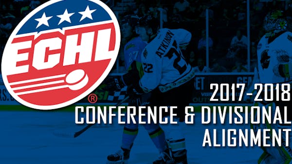 ECHL Announces Conference and Divisional Alignments