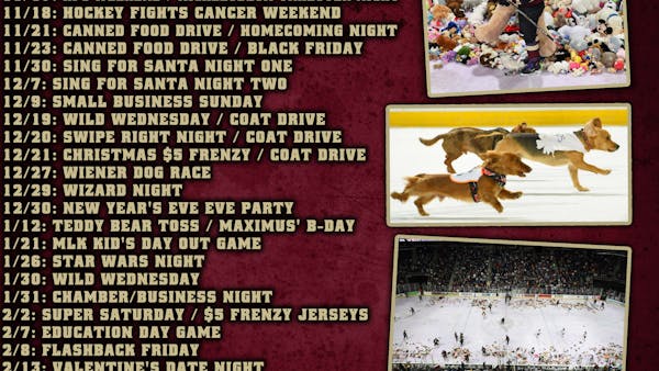 Gladiators Announce 2018-19 Promotional Schedule