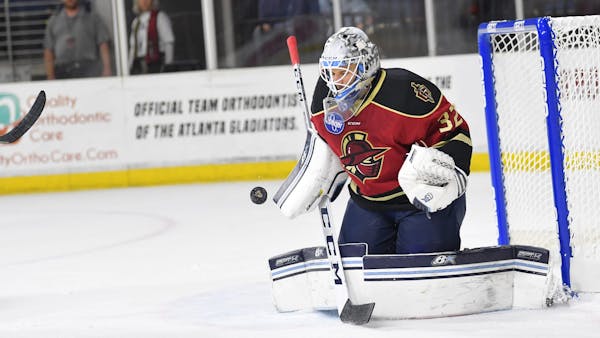 Svoboda's 43 Saves Helps Atlanta Earn Point in 3-2 OT Loss to Norfolk